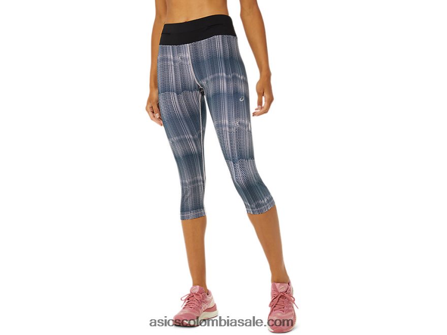 mujer Asics fietro capri azul francés/rosa apenas 20X82N3351