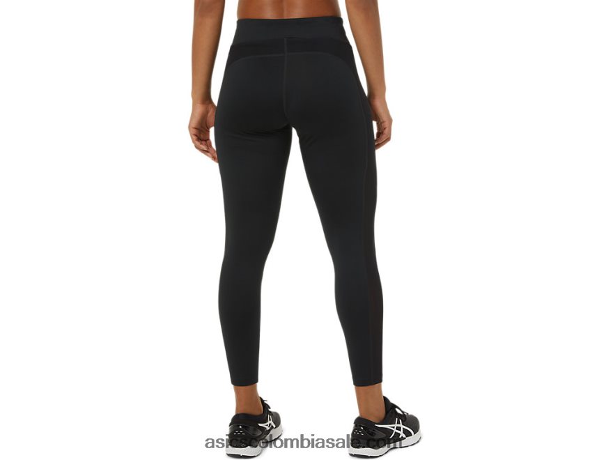mujer Asics kate 7/8 apretado rendimiento negro 20X82N3751