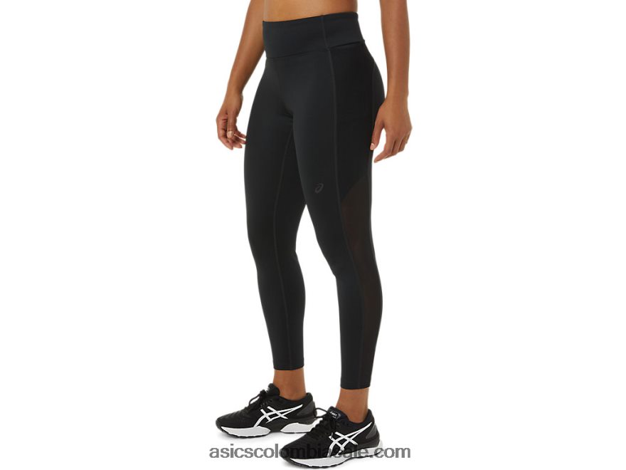 mujer Asics kate 7/8 apretado rendimiento negro 20X82N3751