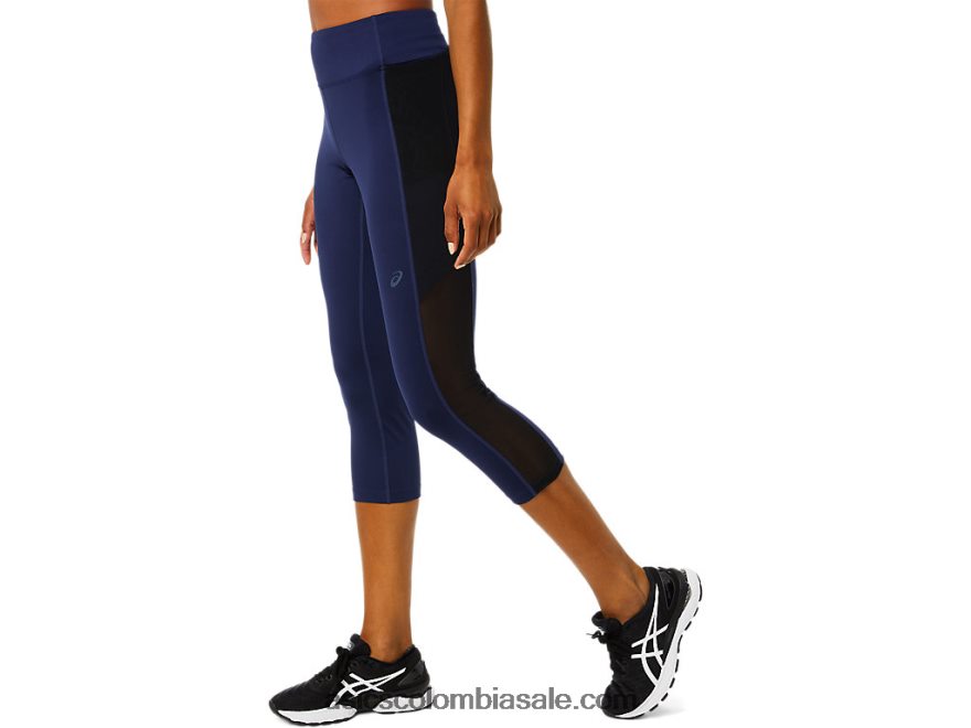 mujer Asics kate bolsillo capri chaquetón 20X82N3762