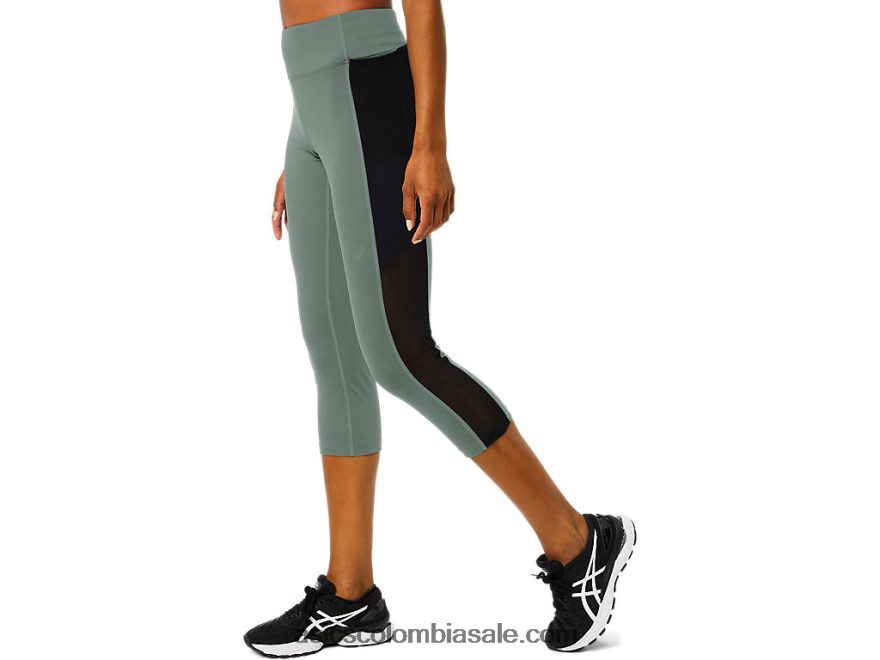 mujer Asics kate bolsillo capri hiedra 20X82N2160