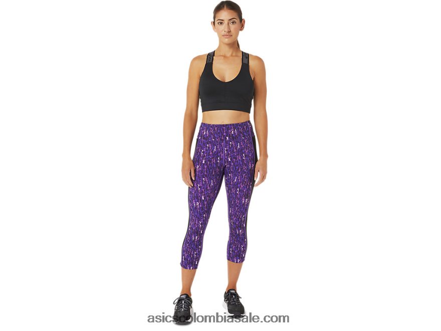 mujer Asics kate bolsillo capri orquídea japonesa cepillada/negro 20X82N3020