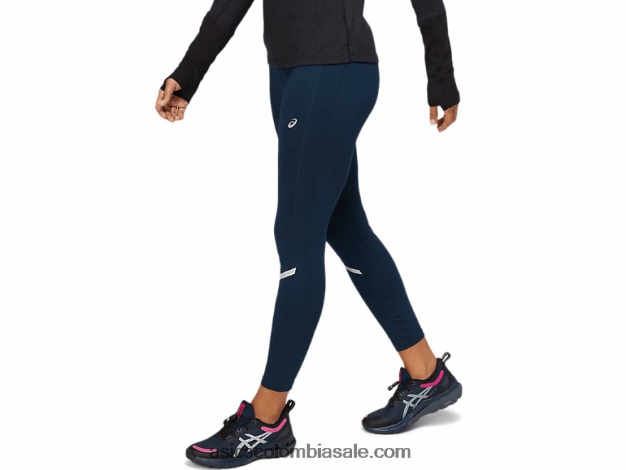 mujer Asics lite-show apretado azul francés 20X82N1699