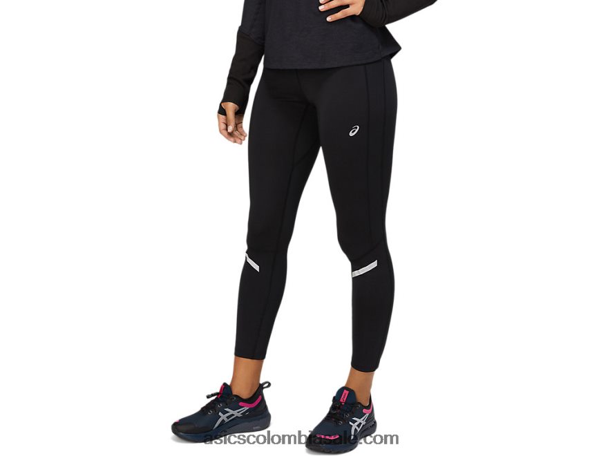 mujer Asics lite-show apretado rendimiento negro 20X82N1669