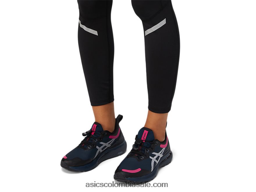 mujer Asics lite-show apretado rendimiento negro 20X82N1669
