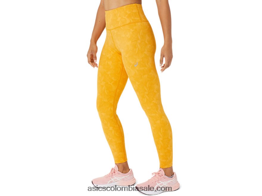 mujer Asics medias runkoyo jacquard tigre amarillo 20X82N2770