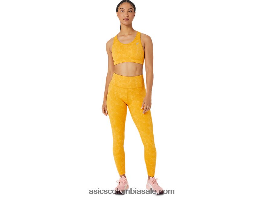 mujer Asics medias runkoyo jacquard tigre amarillo 20X82N2770
