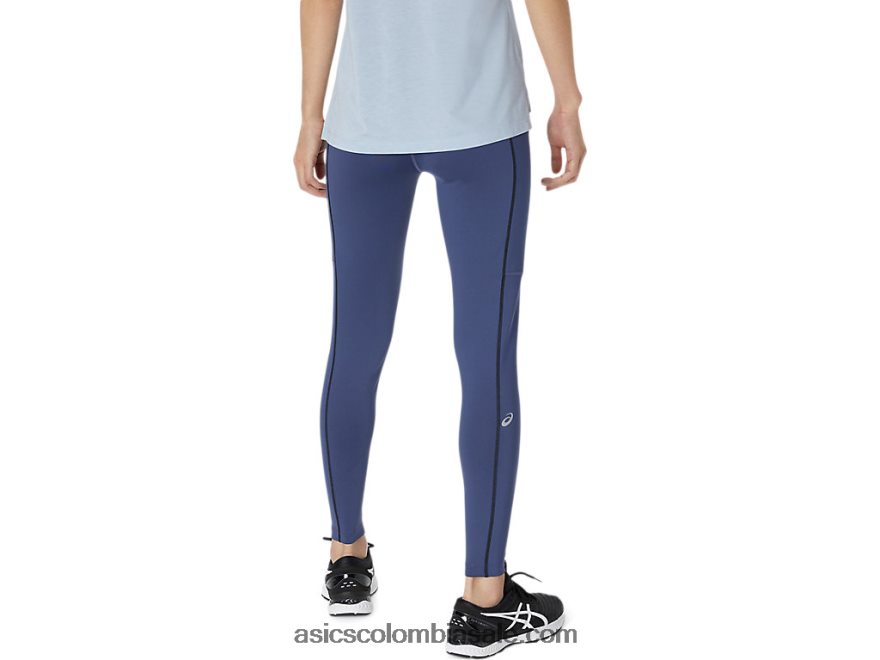 mujer Asics termopolis apretado azul trueno/negro rendimiento 20X82N3619