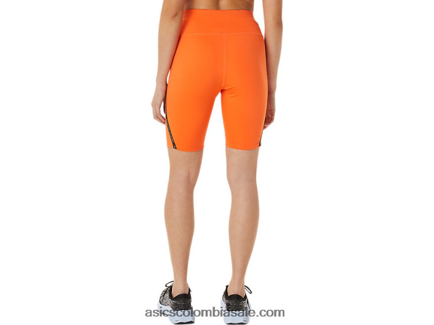 mujer Asics velocista de carrera apretado naranja nueva 20X82N2253