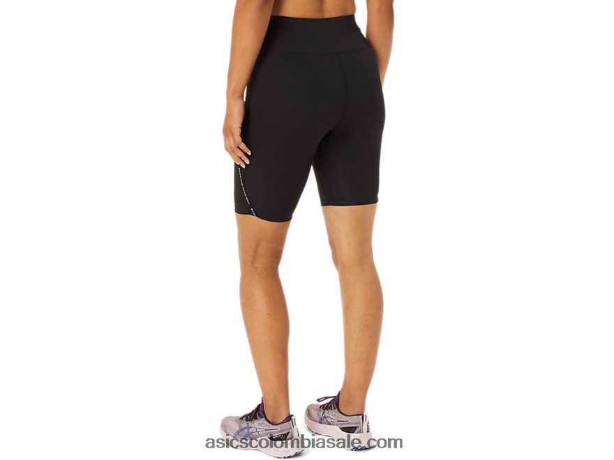 mujer Asics velocista de carrera apretado rendimiento negro 20X82N2242