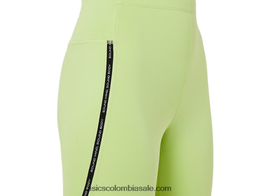 mujer Asics velocista de carrera apretado verde lima 20X82N3460