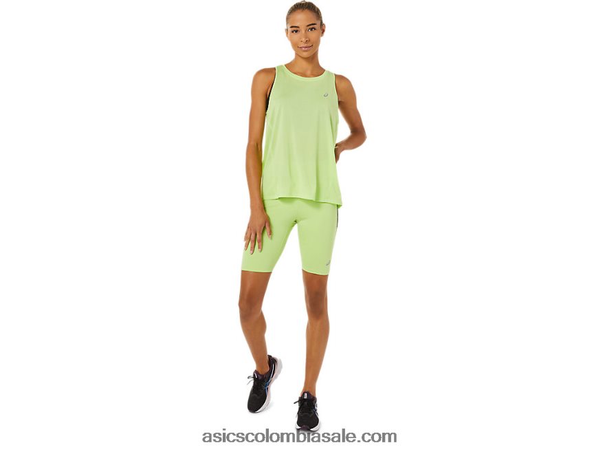 mujer Asics velocista de carrera apretado verde lima 20X82N3460