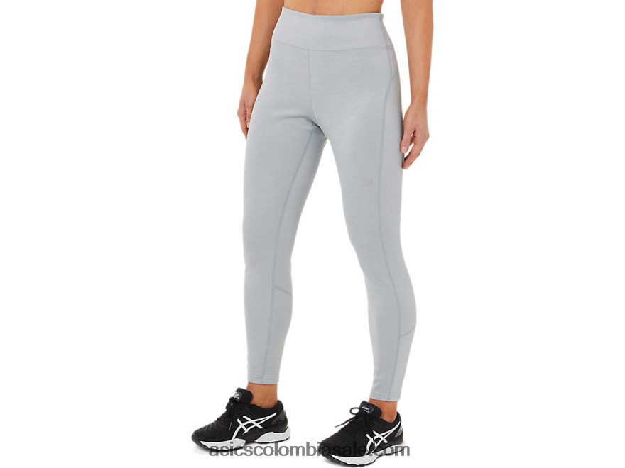 mujer Asics w thermopolis mallas de invierno brezo gris claro 20X82N3723