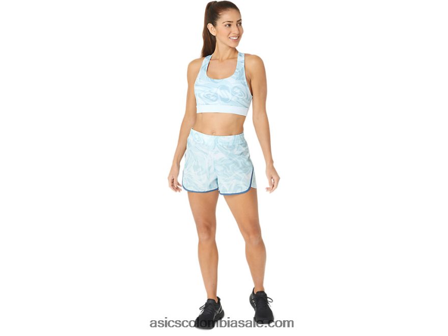 mujer Asics 2.5in pr lyte short 2.0 gota de sumi del cielo 20X82N2167