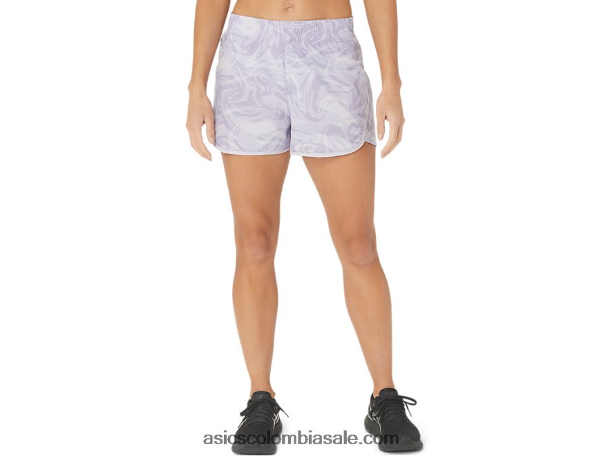 mujer Asics 2.5in pr lyte short 2.0 gota de sumi violeta anochecer 20X82N2361