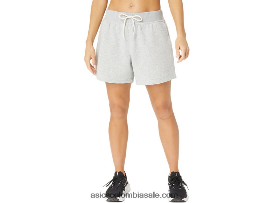 mujer Asics Sunday sana polar corto brezo gris claro 20X82N2151