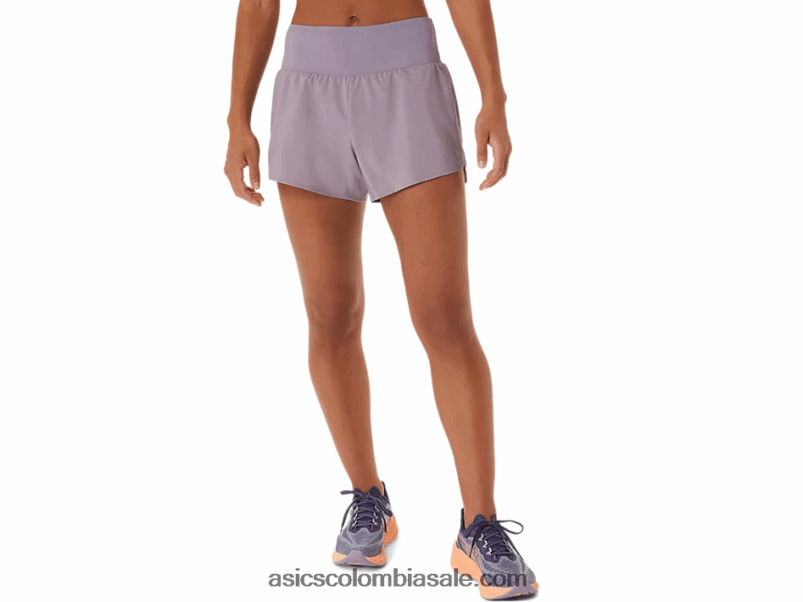 mujer Asics camino 3.5in corto cuarzo violeta 20X82N2490
