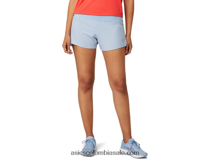 mujer Asics camino 3.5in corto neblina 20X82N3764