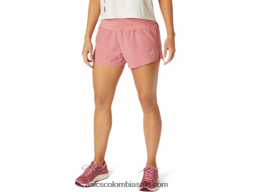 mujer Asics camino 3.5in corto rosa ahumado 20X82N3814