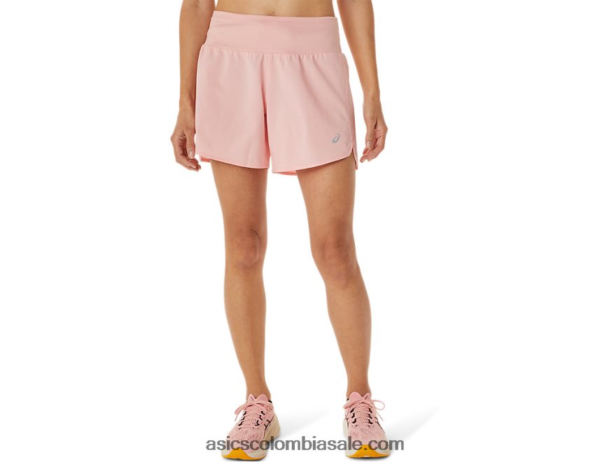mujer Asics camino 5.5in corto rosa helada 20X82N2744