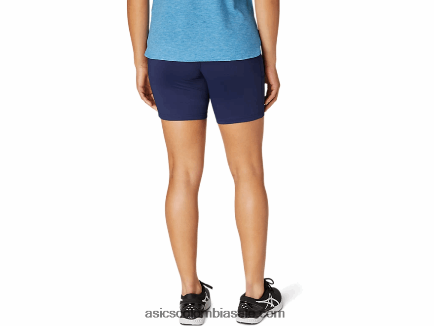 mujer Asics corto de punto de 7 pulgadas chaquetón 20X82N4113