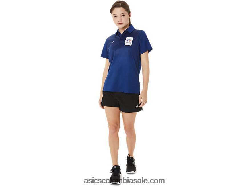 mujer Asics listo conjunto 3in corto wch rendimiento negro 20X82N3219