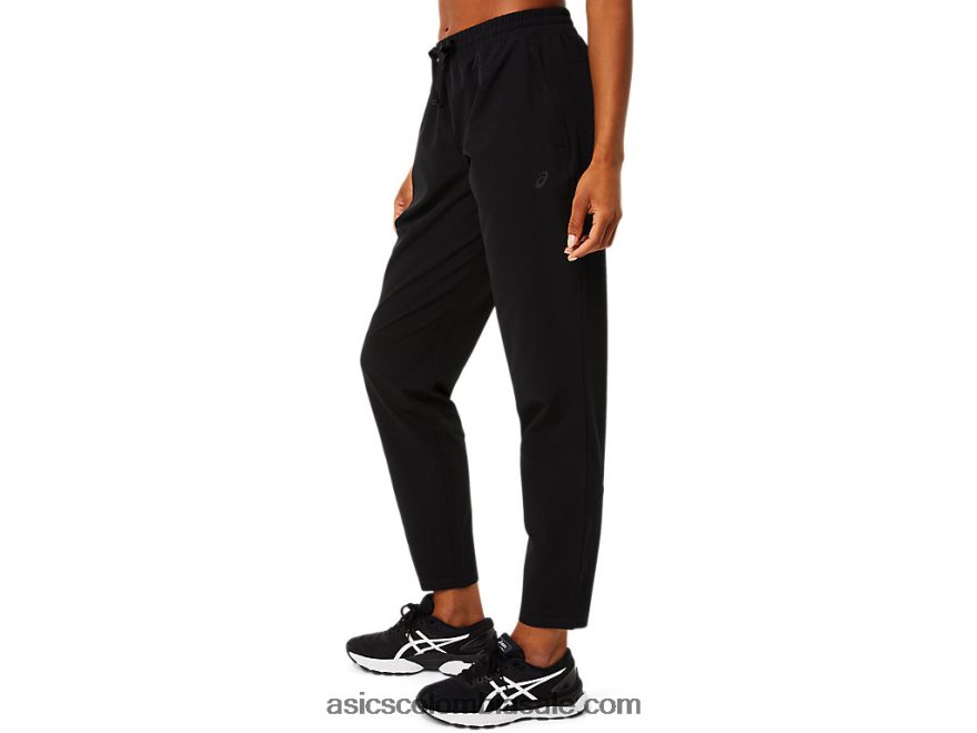 mujer Asics pantalón tejido rendimiento negro 20X82N3769