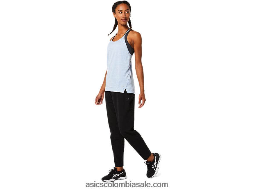mujer Asics pantalón tejido rendimiento negro 20X82N3769