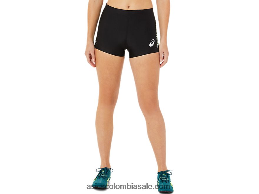 mujer Asics pista caliente pantalón rendimiento negro 20X82N3402