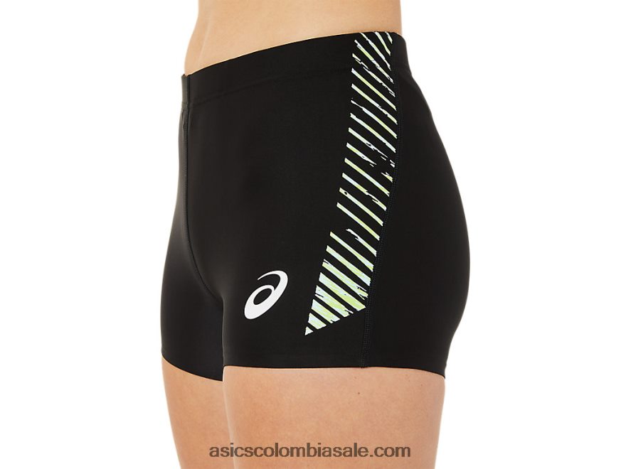 mujer Asics pista caliente pantalón rendimiento negro 20X82N3402
