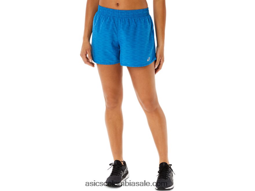 mujer Asics velocidad de lyte 4in correr corto lago drive spacedye 20X82N3302