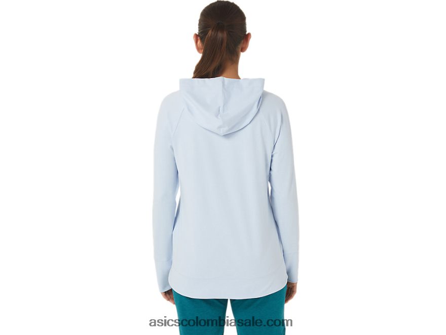 mujer Asics tecnología sudadera con capucha cielo suave tinte espacial 20X82N2767