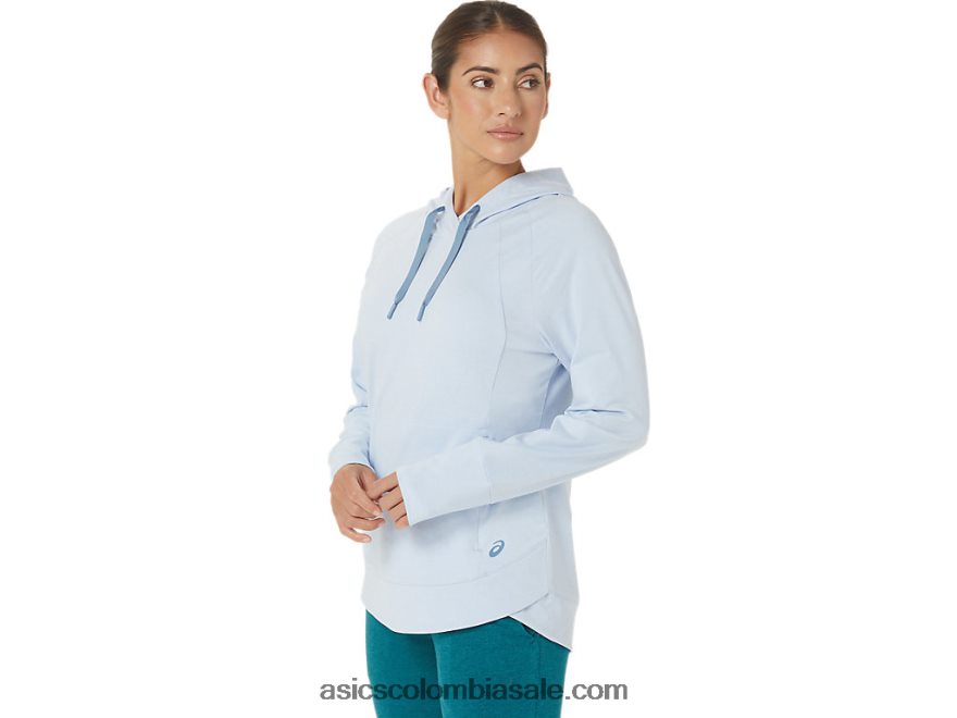mujer Asics tecnología sudadera con capucha cielo suave tinte espacial 20X82N2767