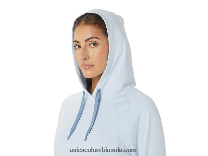 mujer Asics tecnología sudadera con capucha cielo suave tinte espacial 20X82N2767