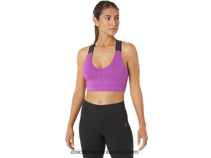mujer Asics ajuste sana sujetador orquídea 20X82N2739
