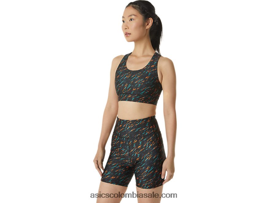 mujer Asics sostén sombra de noche/estampado de salvia 20X82N3297