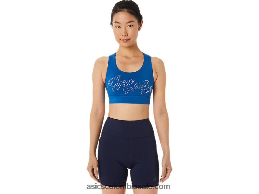 mujer Asics sostén unidad de lago/azul claro 20X82N3293