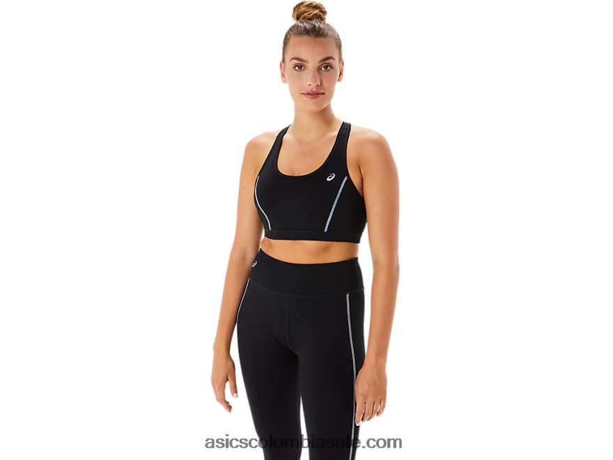 mujer Asics sujetador básico de entrenamiento rendimiento negro 20X82N2298