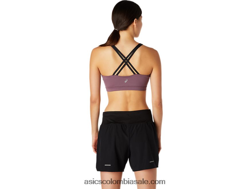 mujer Asics sujetador con espalda cruzada 2.0 uva/negro rendimiento 20X82N2747