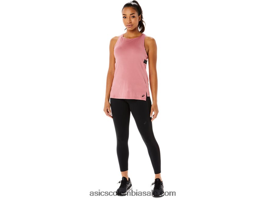 mujer Asics ajuste sana tanque rosa ahumado 20X82N3398