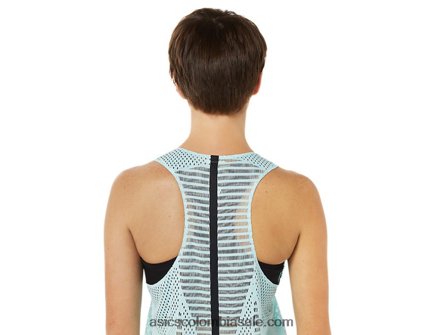 mujer Asics camiseta actibreeze azul claro 20X82N3348