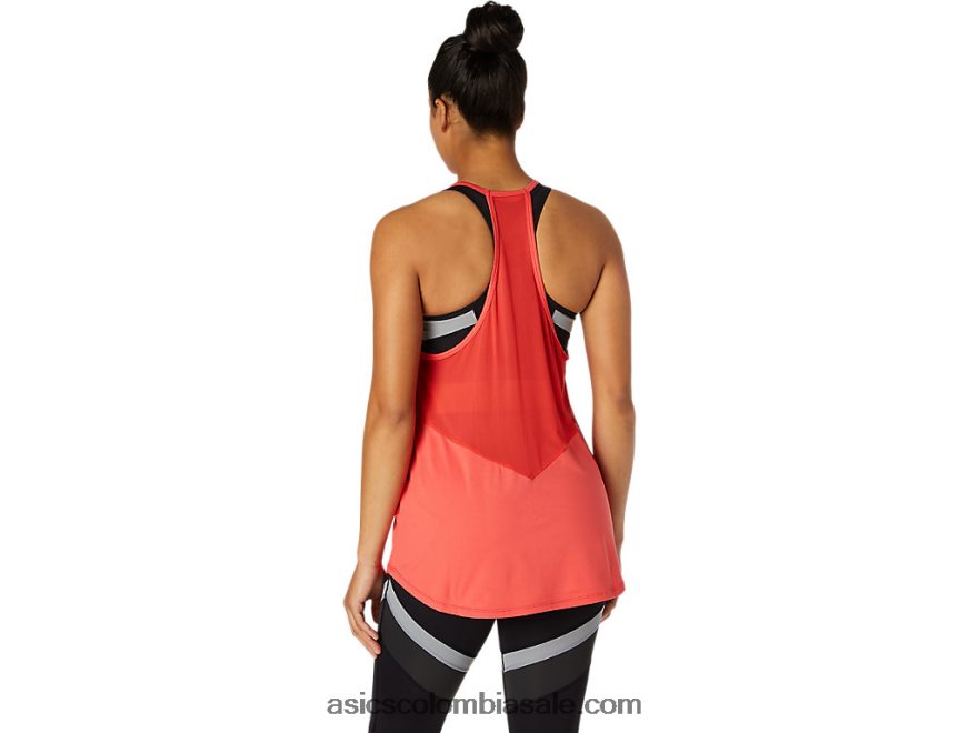 mujer Asics tanque Toronja rosa 20X82N3775