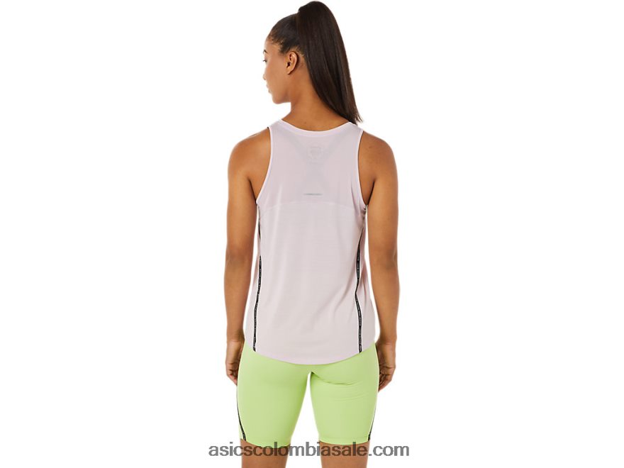 mujer Asics tanque de carreras apenas rosa 20X82N3346