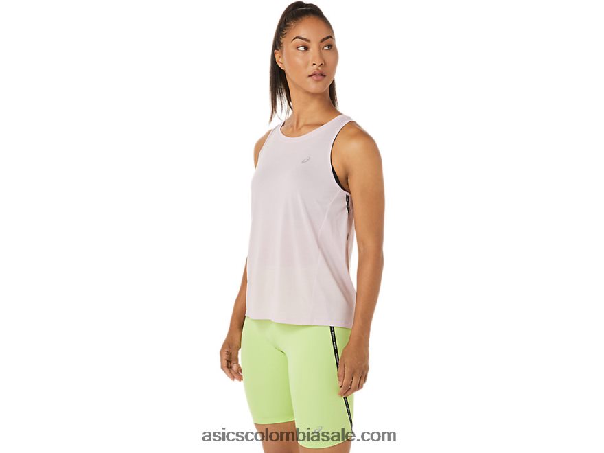 mujer Asics tanque de carreras apenas rosa 20X82N3346