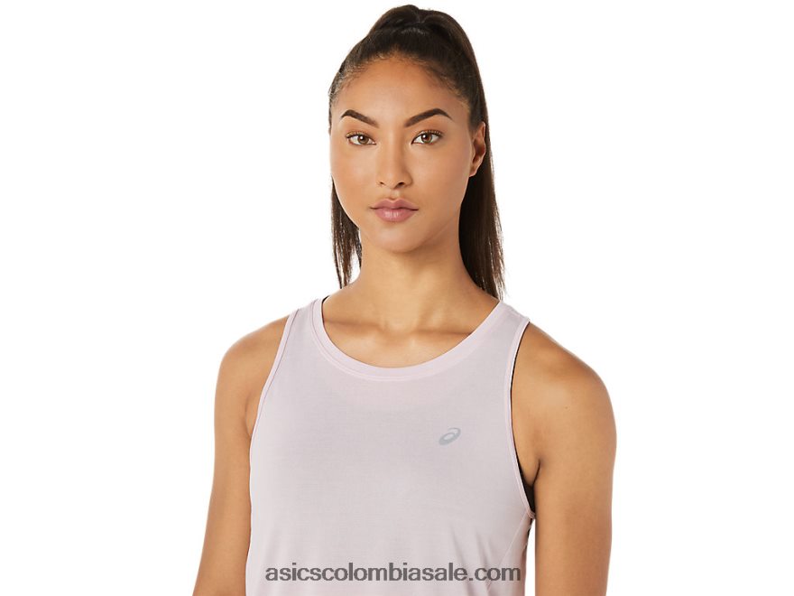 mujer Asics tanque de carreras apenas rosa 20X82N3346