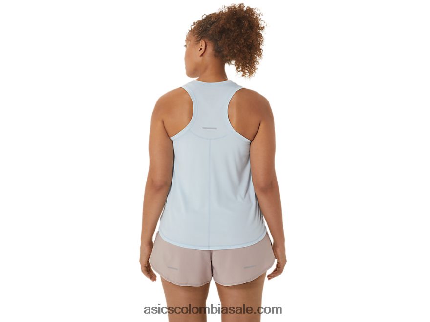 mujer Asics tanque de carreras cielo/crema 20X82N2247
