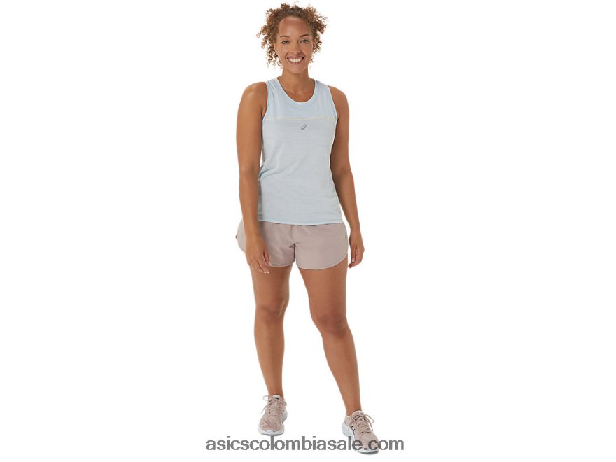 mujer Asics tanque de carreras cielo/crema 20X82N2247