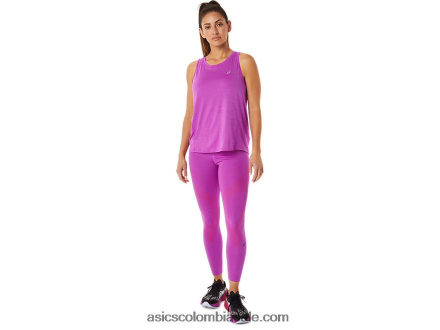 mujer Asics tanque de carreras orquídea 20X82N3032