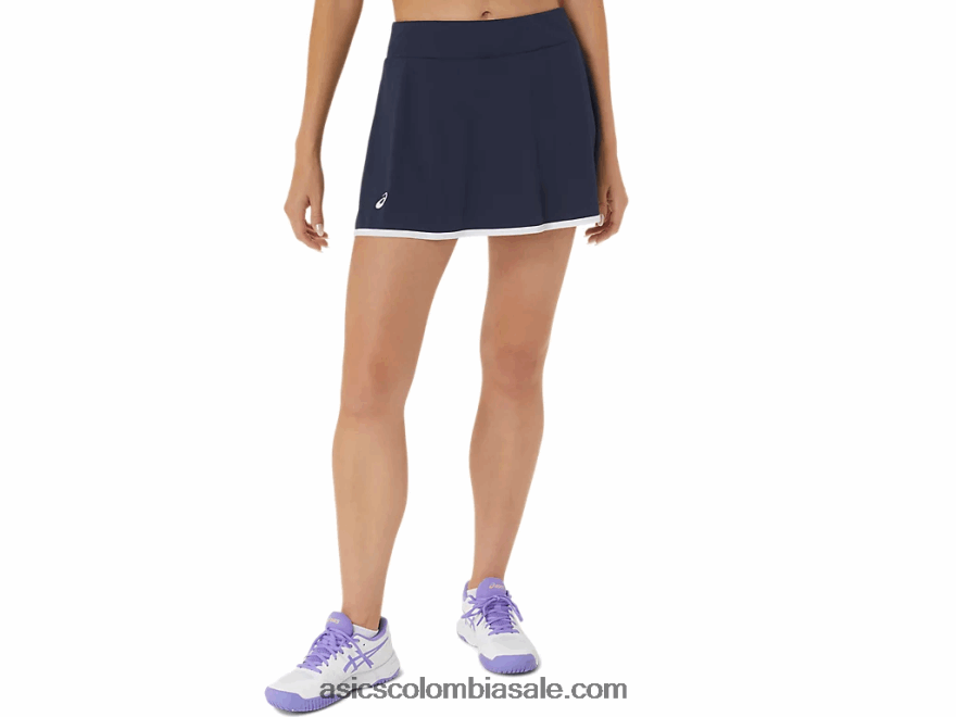 mujer Asics falda pantalón de la corte medianoche 20X82N2479
