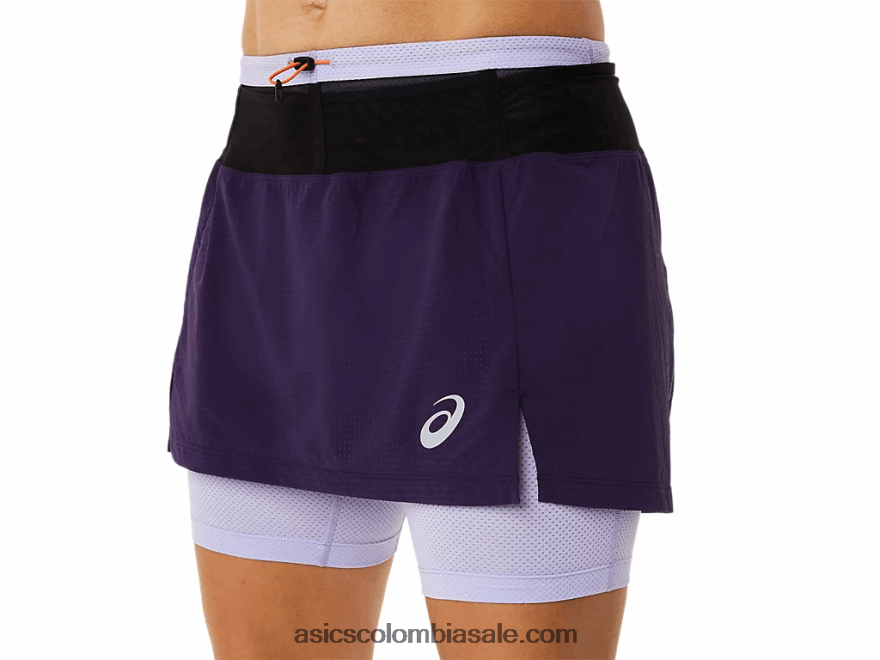 mujer Asics falda pantalón fujitrail sombra de noche/vapor 20X82N3079
